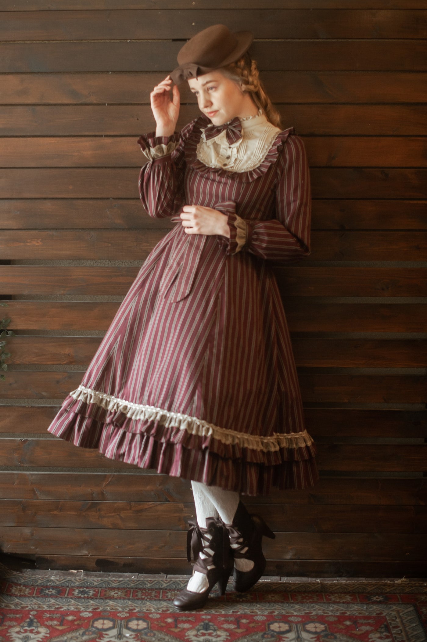 クラシカルドールロングドレス（プラスサイズ） - Victorian maiden